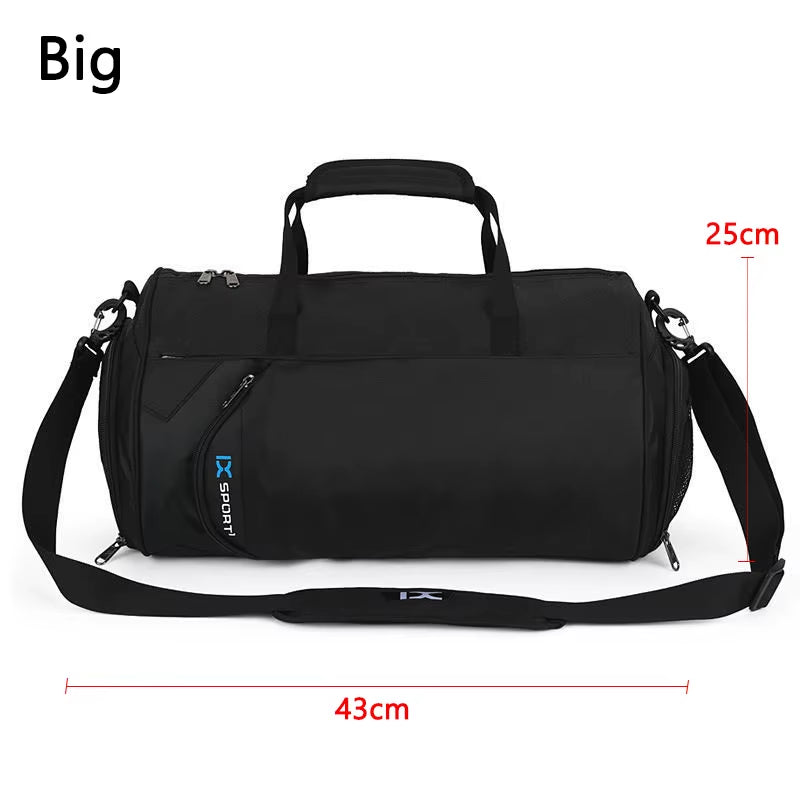 Travel Bag for Men Large Gym Fitness Bag Wet Dry Training Shoes Shoulder Handbags Multifunction Work Out Portable Luggage Duffel