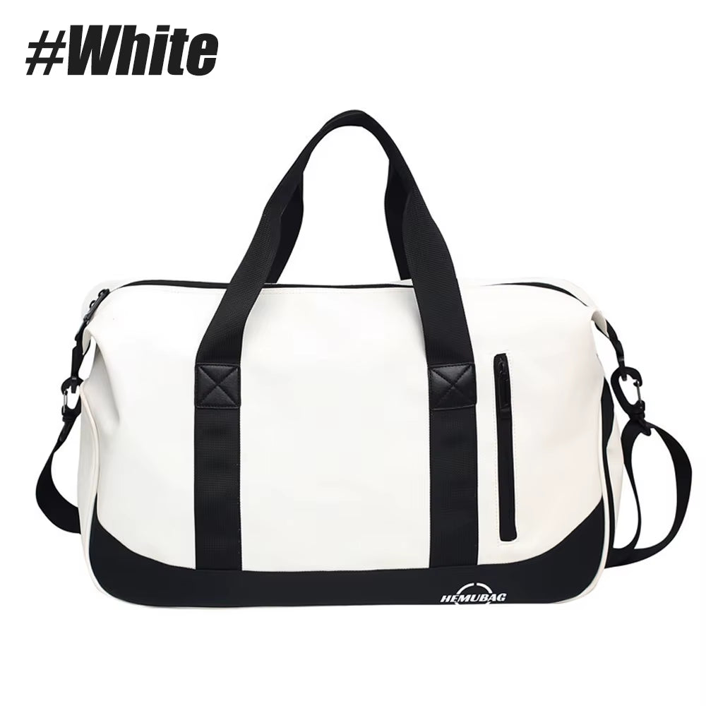 1Pcs Gym Bag with Shoes Compartment, Stylish Duffle Travel Bag for Plane,Lightweight Duffle Bag for Women & Men,Sport Gym