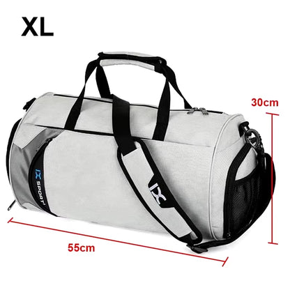 Travel Bag for Men Large Gym Fitness Bag Wet Dry Training Shoes Shoulder Handbags Multifunction Work Out Portable Luggage Duffel