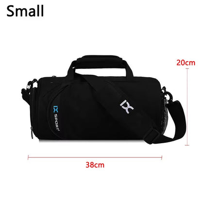 Travel Bag for Men Large Gym Fitness Bag Wet Dry Training Shoes Shoulder Handbags Multifunction Work Out Portable Luggage Duffel
